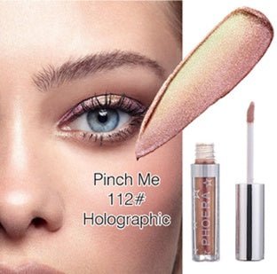 Glitter & Glow Liquid Eyeshadow – 12 Holographic Shades - Charms