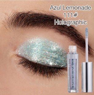 Glitter & Glow Liquid Eyeshadow – 12 Holographic Shades - Charms