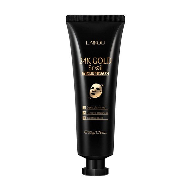 Gold Snail Peel - Off Mask – Hydrates, Smooths & Refreshes Skin - Charms