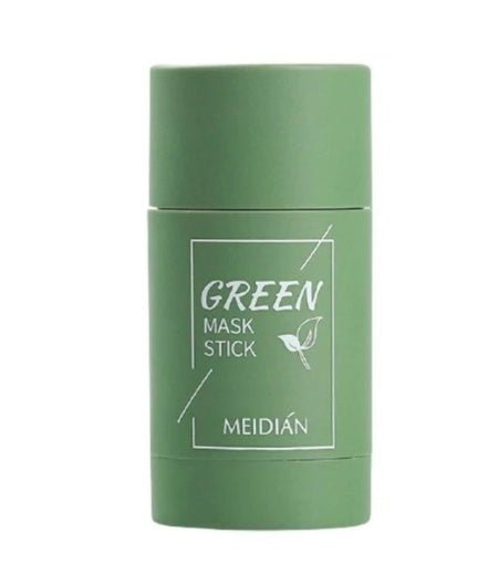 Green Tea Clay Mask Stick | Detox, Purify & Control Oil | Pure Bloom Skin - Charms