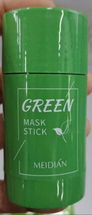Green Tea Clay Mask Stick | Detox, Purify & Control Oil | Pure Bloom Skin - Charms