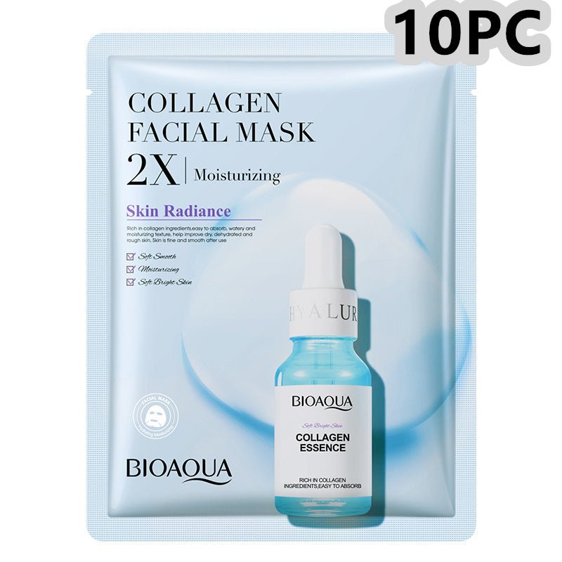 Hydrating Face Sheet Mask – Collagen, Hyaluronic Acid, Vitamin C & Centella - Charms