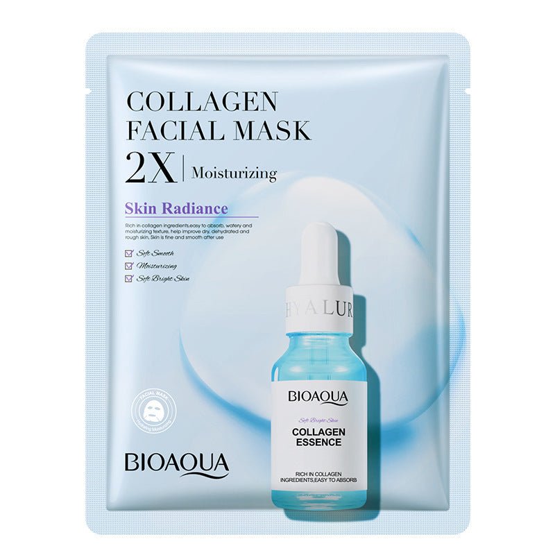 Hydrating Face Sheet Mask – Collagen, Hyaluronic Acid, Vitamin C & Centella - Charms