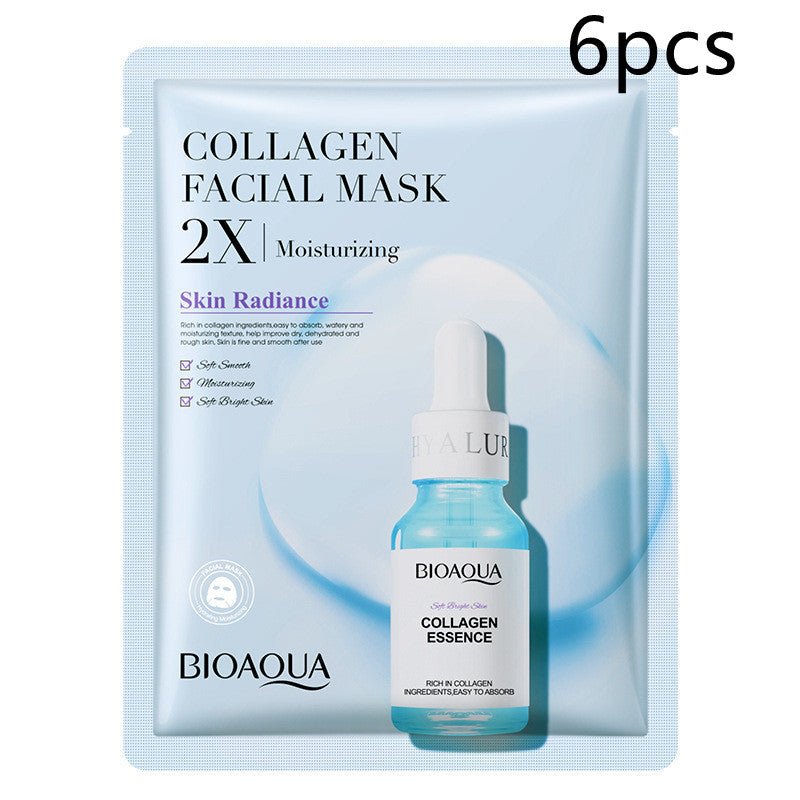 Hydrating Face Sheet Mask – Collagen, Hyaluronic Acid, Vitamin C & Centella - Charms