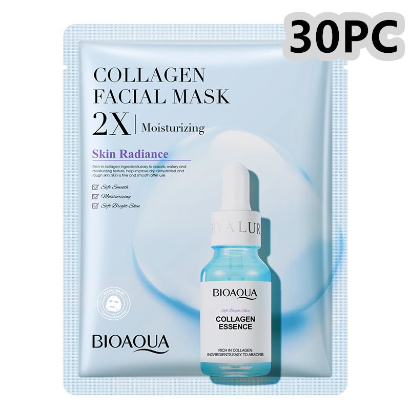 Hydrating Face Sheet Mask – Collagen, Hyaluronic Acid, Vitamin C & Centella - Charms