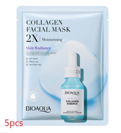 Hydrating Face Sheet Mask – Collagen, Hyaluronic Acid, Vitamin C & Centella - Charms