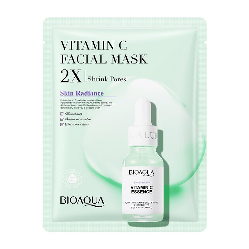 Hydrating Face Sheet Mask – Collagen, Hyaluronic Acid, Vitamin C & Centella - Charms