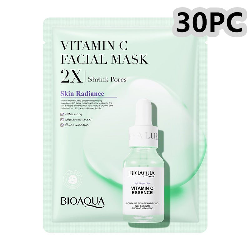 Hydrating Face Sheet Mask – Collagen, Hyaluronic Acid, Vitamin C & Centella - Charms
