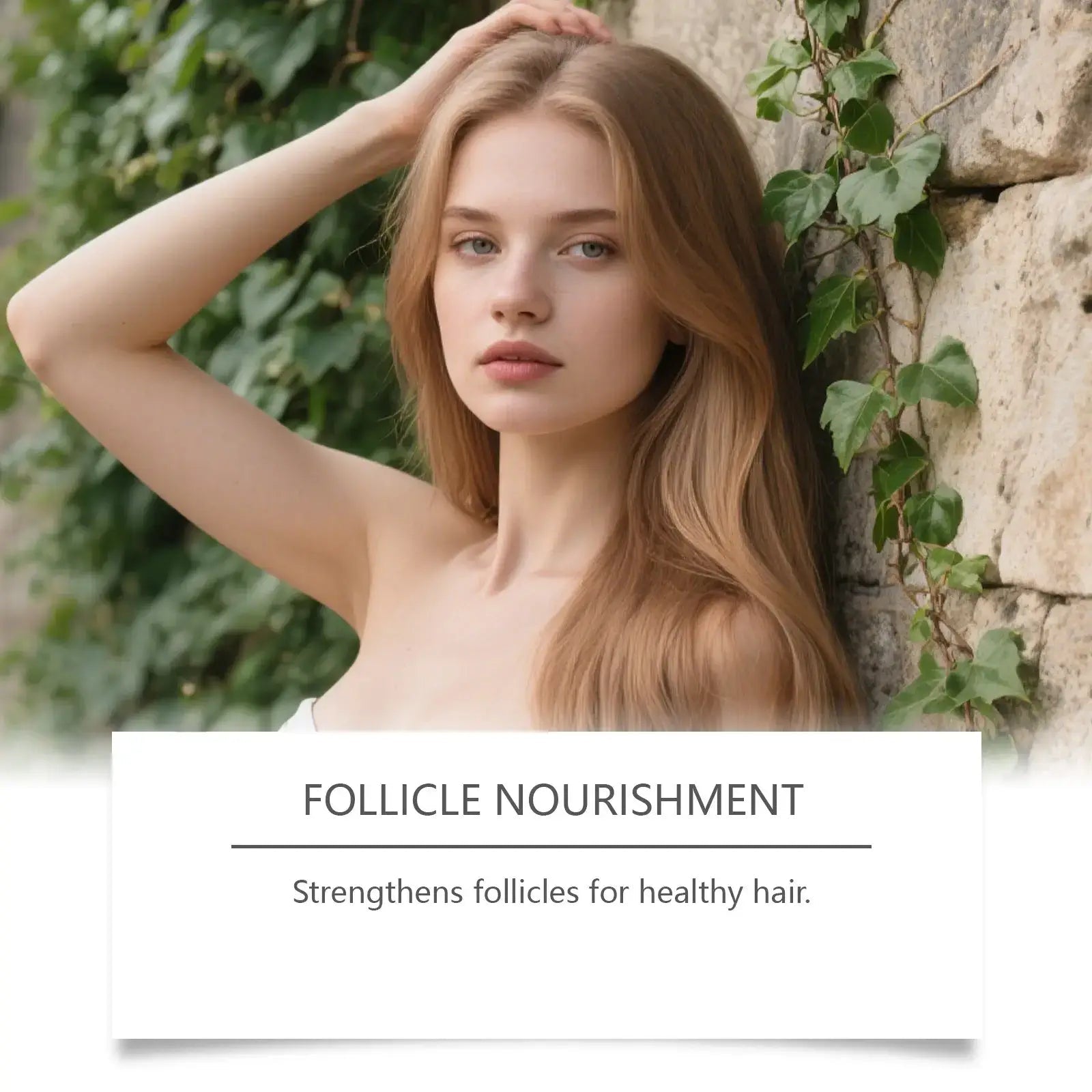 Model featuring healthy, shiny hair, representing benefits of keratin hair treatment oil for follicle nourishment.