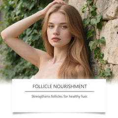 Model featuring healthy, shiny hair, representing benefits of keratin hair treatment oil for follicle nourishment.