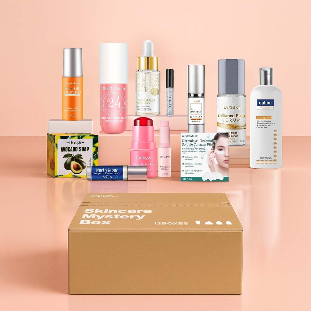 Luxury Skincare Mystery Box – Discover Your Perfect Glow Routine - Charms