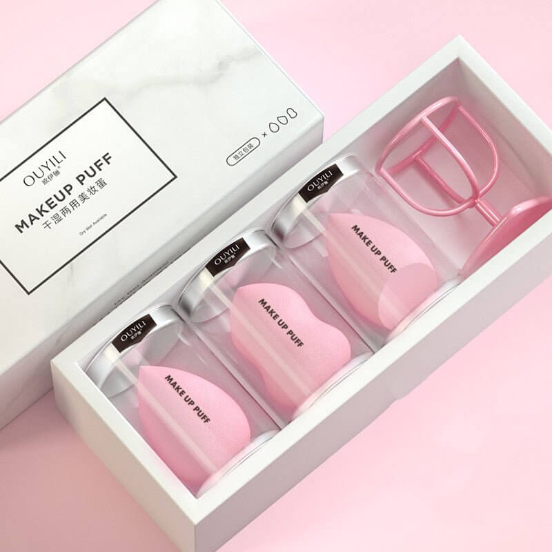 Makeup Sponge Set – Soft Beauty Blenders for Smooth, Flawless Application - Charms