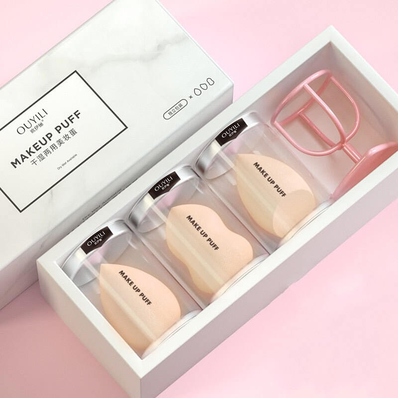 Makeup Sponge Set – Soft Beauty Blenders for Smooth, Flawless Application - Charms