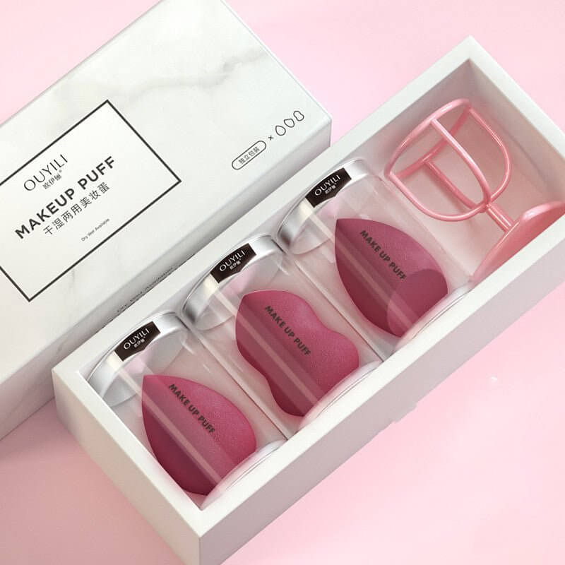 Makeup Sponge Set – Soft Beauty Blenders for Smooth, Flawless Application - Charms