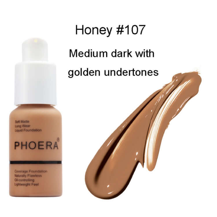 Oil Control Foundation: Natural Color Matte Concealer - Charms