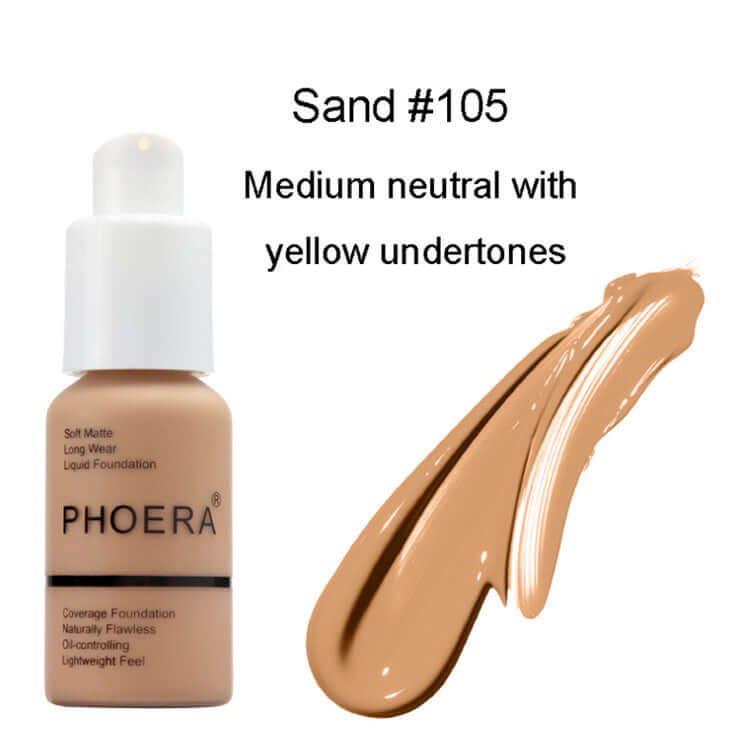 Oil Control Foundation: Natural Color Matte Concealer - Charms