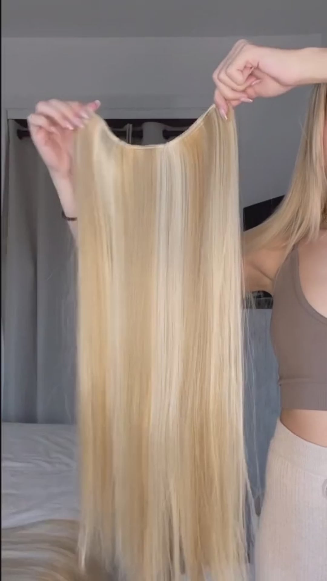 hair wig. Hair extensions