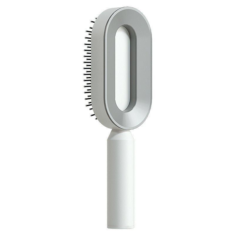 Pro Smooth Hairbrush – Anti - Static, Scalp Massage & Self - Cleaning Design - Charms