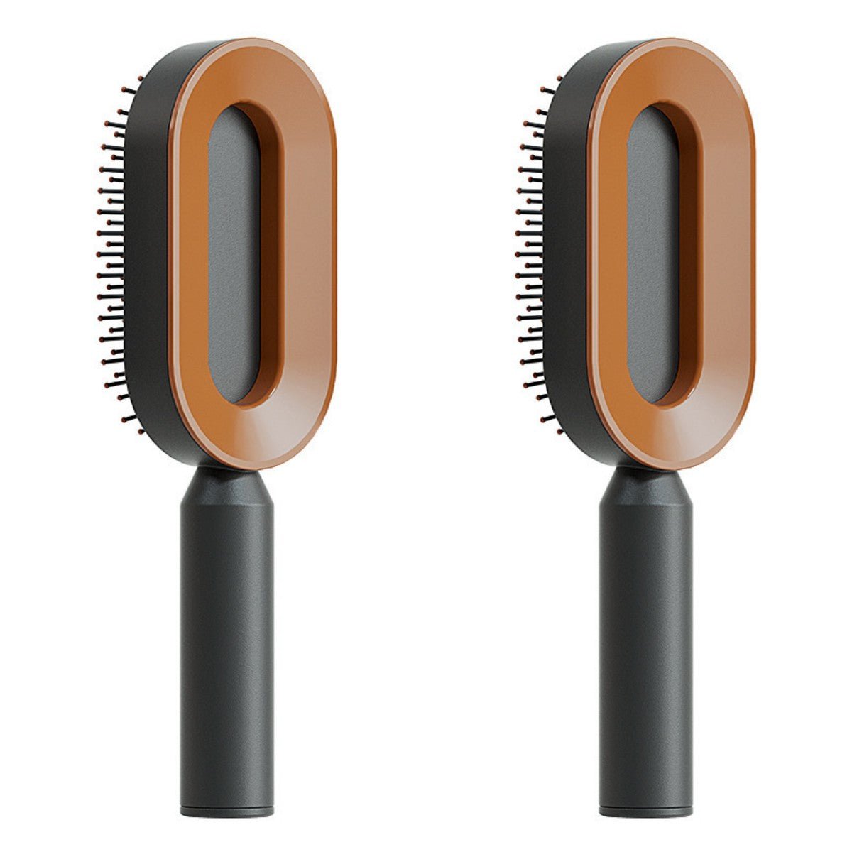 Pro Smooth Hairbrush – Anti - Static, Scalp Massage & Self - Cleaning Design - Charms