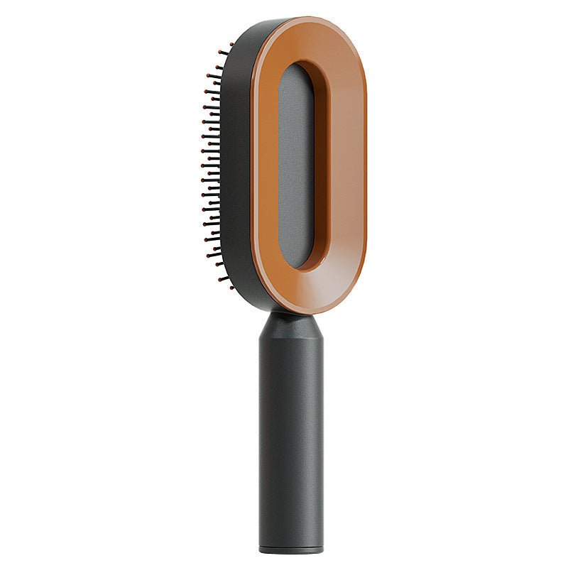 Pro Smooth Hairbrush – Anti - Static, Scalp Massage & Self - Cleaning Design - Charms