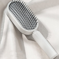 Pro Smooth Hairbrush – Anti - Static, Scalp Massage & Self - Cleaning Design - Charms