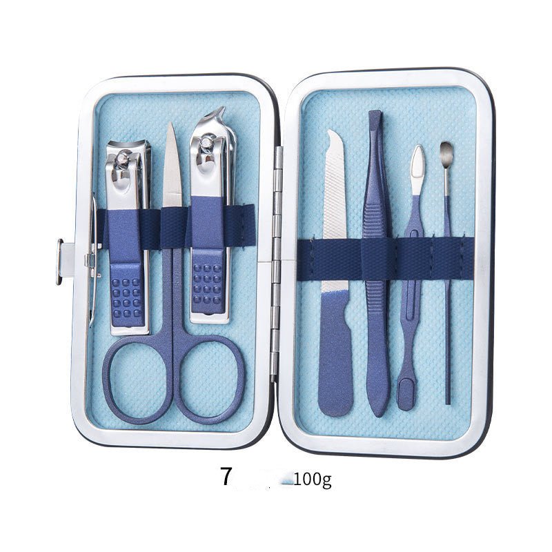 Professional Nail Clippers Set – Manicure Pedicure Kit with Scissors, Cuticle Nipper, Ear Pick & Nail Trimmer Tools - Charms