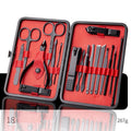 Professional Nail Clippers Set – Manicure Pedicure Kit with Scissors, Cuticle Nipper, Ear Pick & Nail Trimmer Tools - Charms