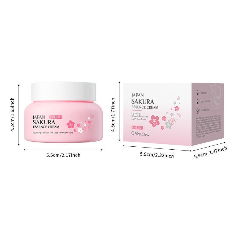 Sakura Glow 4 - Piece Skincare Set - Charms