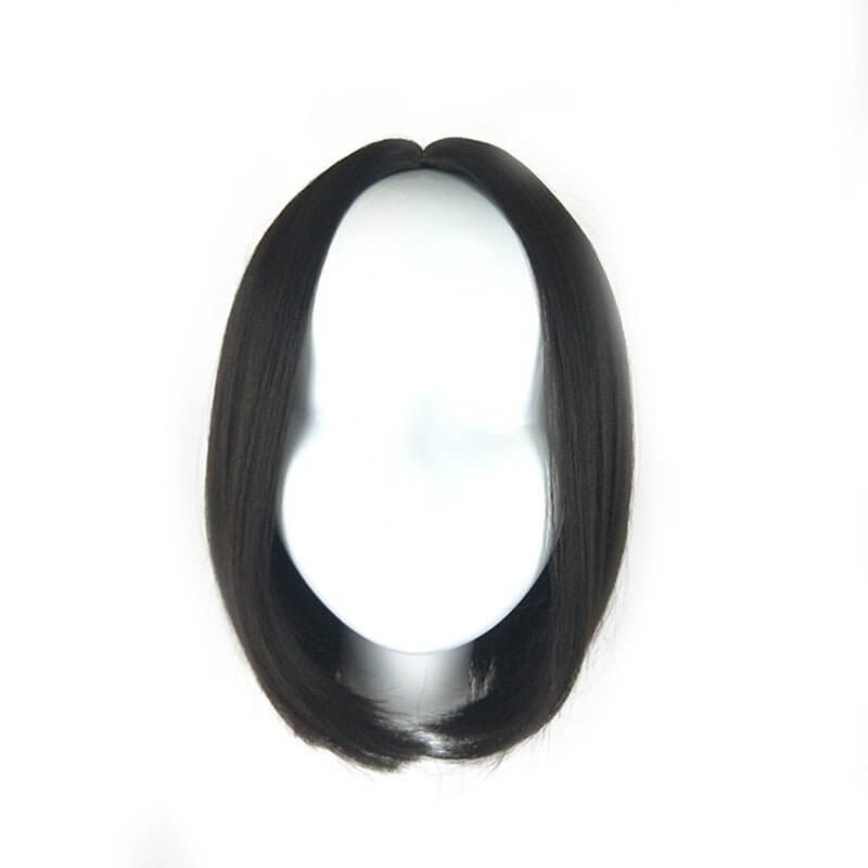 Remy Brazilian Short Bob Wig displayed on a mannequin head showcasing its sleek, modern design and natural look.