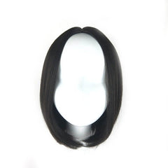 Remy Brazilian Short Bob Wig displayed on a mannequin head showcasing its sleek, modern design and natural look.