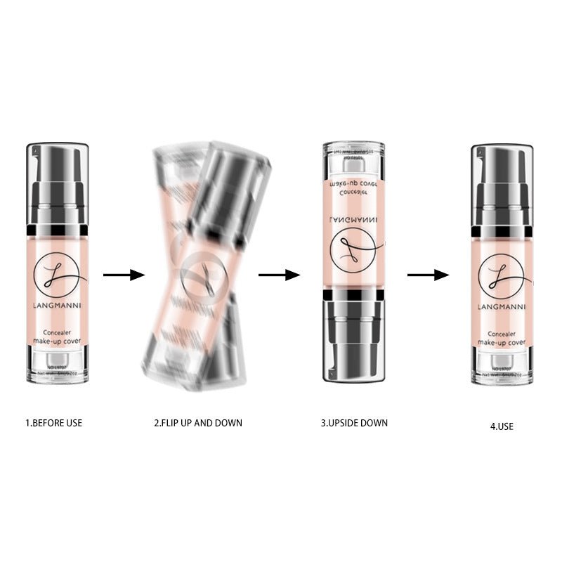 Smooth Coverage Liquid Foundation Concealer - Charms