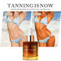 Sun Tanning Black Lotion Oil – Wheat Colour Bronzing Body Oil 30ml - Charms
