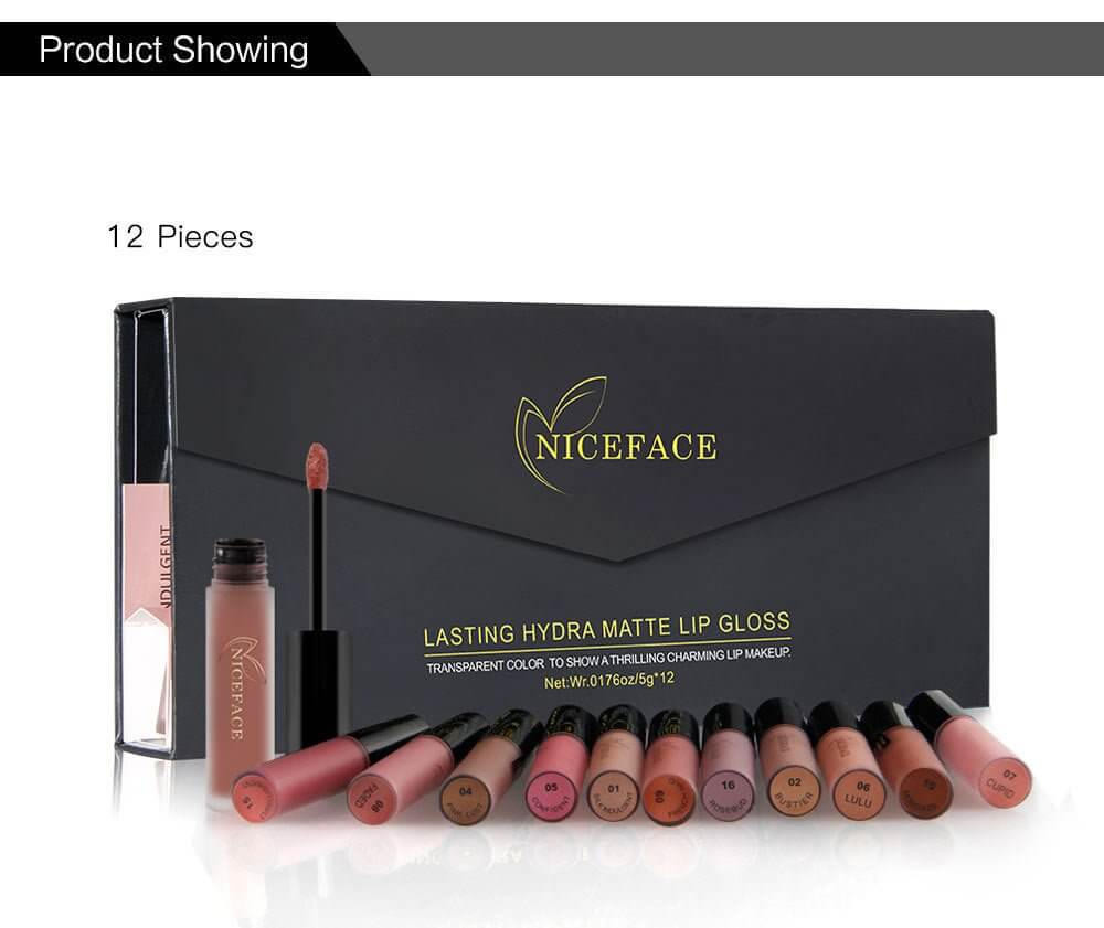 Ultimate 12 - Color Lip Gloss Set - Charms